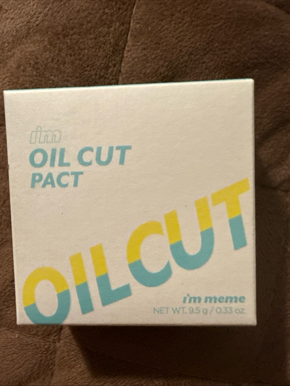 I'm Meme Oil Cut Pact Compact - 001 skin mattifying